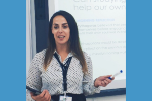 Sheila Byrne, International School teacher and mindfulness expert