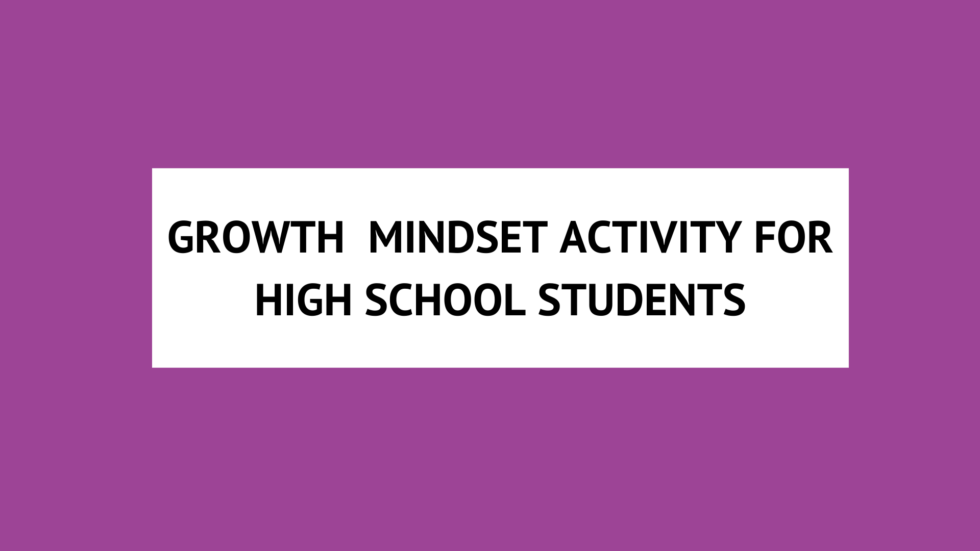 Growth mindset training, staff INSET