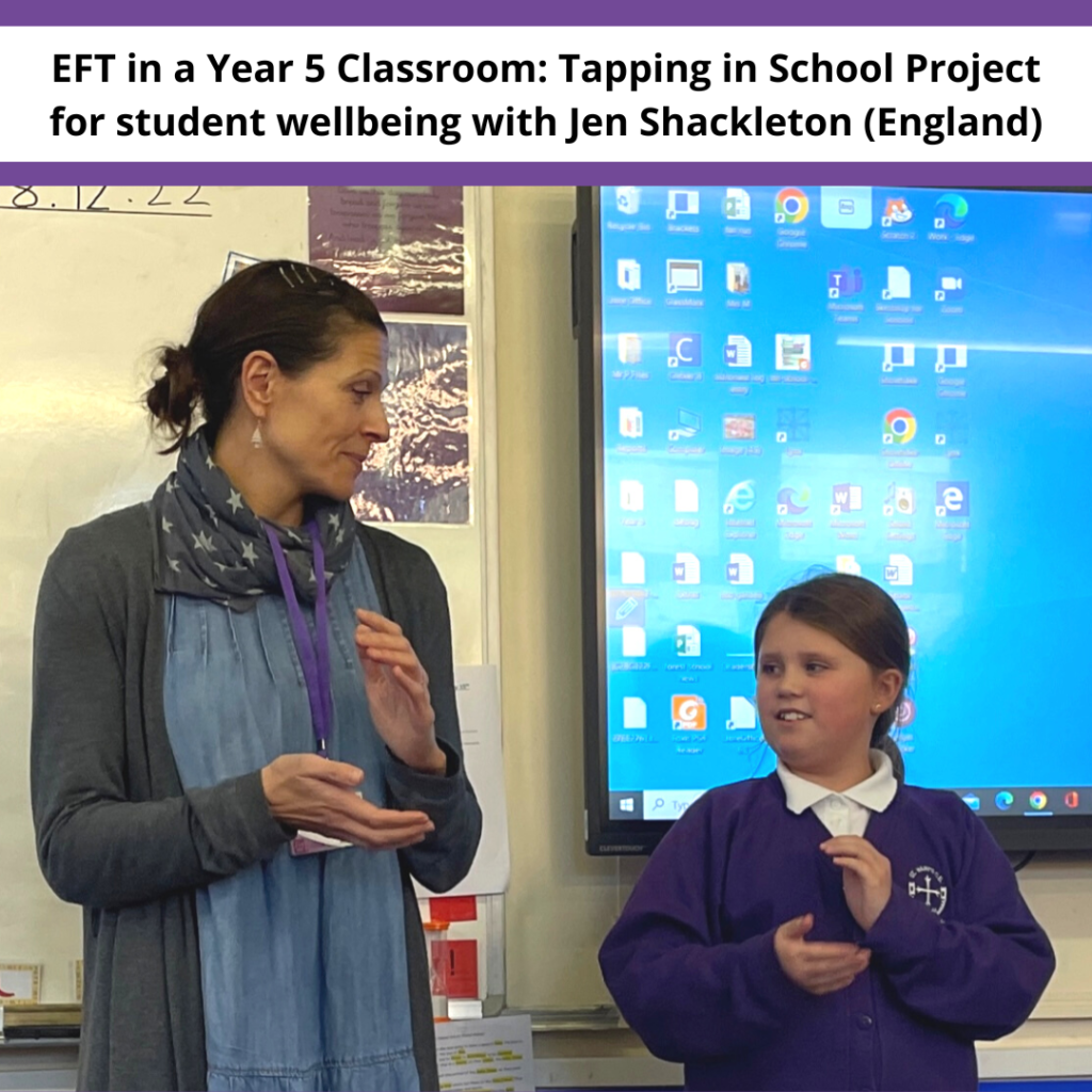 EFT in a Year 5 classroom with Jen Shackleton