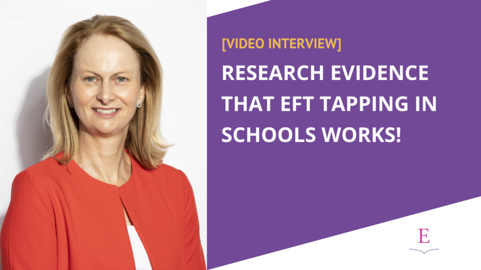 EFT research trials in schools Dr Peta Stapleton