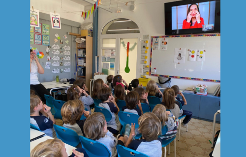 Grade 1 tapping into learning in the PYP classroom with Eleni Vardaki IB world school